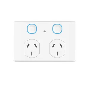 Mercator Ikuu Smart WiFi Isaac Power Point Double Outlet by Mercator, a LED Lighting for sale on Style Sourcebook