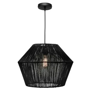 Black Thread Shade Cougar Cassie Pendant Light Large by Cougar, a Pendant Lighting for sale on Style Sourcebook