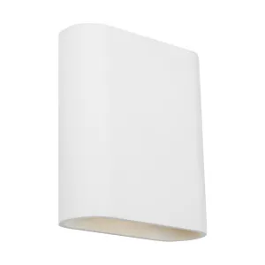 Cougar Bowen 5W LED Exterior Wall Light IP54 White by Cougar, a Outdoor Lighting for sale on Style Sourcebook