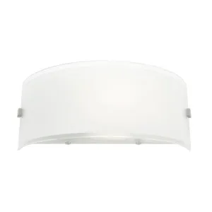 1 Light Cougar Eternity Wall Light Satin Nickel with Frost Glass by Cougar, a Wall Lighting for sale on Style Sourcebook