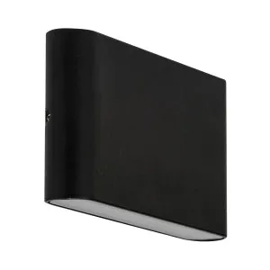 Havit Lisse RGB Exterior Up/Down LED Wall Light IP54 Black by Havit, a Outdoor Lighting for sale on Style Sourcebook