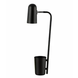 CLA Pastel Table Lamp with Storage (E14) Black by Compact Lamps Australia, a Table & Bedside Lamps for sale on Style Sourcebook