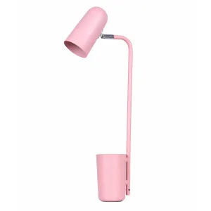 CLA Pastel Table Lamp with Storage (E14) Pink by Compact Lamps Australia, a Table & Bedside Lamps for sale on Style Sourcebook