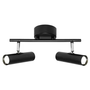 Cougar Vector Black Adjustable LED Bar Light 2 Light by Cougar, a Outdoor Lighting for sale on Style Sourcebook