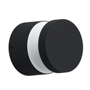 Eglo Melzo 11W LED Exterior Wall Light IP44 Black by Eglo, a Outdoor Lighting for sale on Style Sourcebook