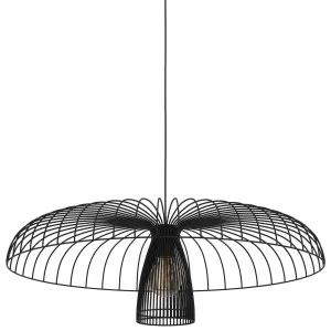 Eglo Champerico Black 1 Light Pendant Small by Eglo, a Pendant Lighting for sale on Style Sourcebook