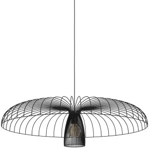 Eglo Champerico Black 1 Light Pendant Medium by Eglo, a Pendant Lighting for sale on Style Sourcebook