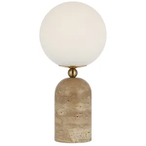 Telbix Gina E27 Table Lamp Beige by Telbix, a Table & Bedside Lamps for sale on Style Sourcebook