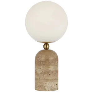 Telbix Gina E27 Table Lamp Beige by Telbix, a Table & Bedside Lamps for sale on Style Sourcebook