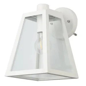 Eglo Mirandola Wall Light White by Eglo, a Outdoor Lighting for sale on Style Sourcebook