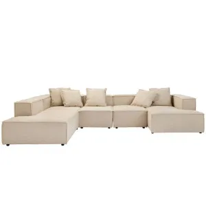 Diablo Plaza Pearl Brown Chaise Right - 5 Piece by James Lane, a Sofas for sale on Style Sourcebook