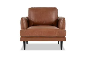 Alice Leather Armchair, Phoenix Saddle, by Lounge Lovers by Lounge Lovers, a Chairs for sale on Style Sourcebook