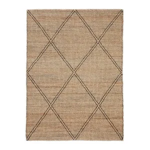 Vallalta jute rug, 200 x 300 cm by Kave Home, a Contemporary Rugs for sale on Style Sourcebook