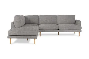 Alice Left Hand Corner Sofa, Dark Grey, by Lounge Lovers by Lounge Lovers, a Sofas for sale on Style Sourcebook