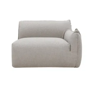 Luella 1.5 Seater Right Arm Facing Sofa Module Boucle Pumice by James Lane, a Sofas for sale on Style Sourcebook