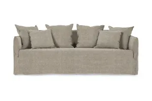 Bronte 3 Seat Sofa, Linen Mist, by Lounge Lovers by Lounge Lovers, a Sofas for sale on Style Sourcebook