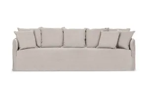 Bronte 4 Seat Sofa, Grey, by Lounge Lovers by Lounge Lovers, a Sofas for sale on Style Sourcebook