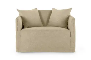 Bronte Love Seat, Green, by Lounge Lovers by Lounge Lovers, a Chairs for sale on Style Sourcebook