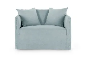 Bronte Love Seat, Florence Marine, by Lounge Lovers by Lounge Lovers, a Chairs for sale on Style Sourcebook