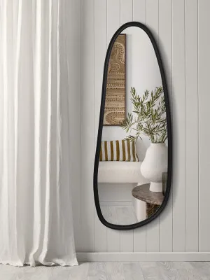 Nova Decorative Mirror - Black by Urban Road, a Mirrors for sale on Style Sourcebook