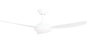 Calibo Condor 48" DC Ceiling Fan with LED Light and Remote Control White by Calibo, a Ceiling Fans for sale on Style Sourcebook