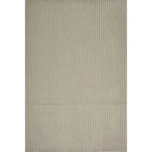 Zalia Halo Hand Tufted Rug Ivory by Love That Homewares, a Contemporary Rugs for sale on Style Sourcebook