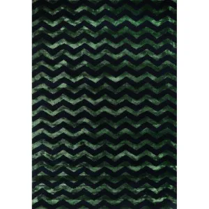 Artisan - Opulence Chevron Rug Green Blue by Love That Homewares, a Contemporary Rugs for sale on Style Sourcebook