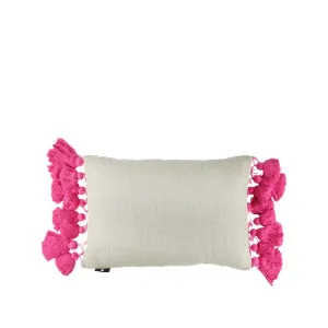 Tassel Cushion Pink 55 x 35cm by Love That Homewares, a Cushions, Decorative Pillows for sale on Style Sourcebook