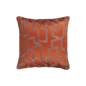 Plaza Cushion Cinnamon 50x50cm by Love That Homewares, a Cushions, Decorative Pillows for sale on Style Sourcebook