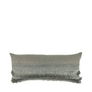 Penelope Long Cushion Grey 70cm x 30cm by Love That Homewares, a Cushions, Decorative Pillows for sale on Style Sourcebook