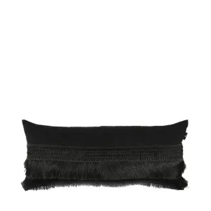 Penelope Long Cushion Black 70cm x 30cm by Love That Homewares, a Cushions, Decorative Pillows for sale on Style Sourcebook