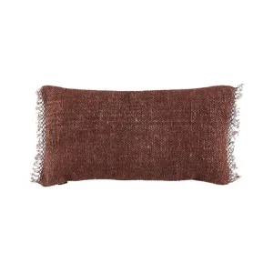 Pemba Cushion Terracotta 40 x 70cm by Love That Homewares, a Cushions, Decorative Pillows for sale on Style Sourcebook