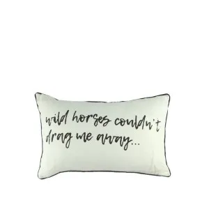 Kingdom Wild Horses Cushion 55cm x 35cm by Love That Homewares, a Cushions, Decorative Pillows for sale on Style Sourcebook