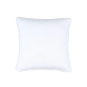 Cowry Cushion White 55 x 55cm by Love That Homewares, a Cushions, Decorative Pillows for sale on Style Sourcebook