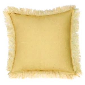 COBAIN Mustard Cushion 50 x 50cm by Love That Homewares, a Cushions, Decorative Pillows for sale on Style Sourcebook