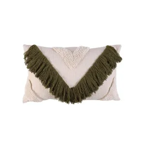 Afgan Khaki Cushion 40 x 70cm by Love That Homewares, a Cushions, Decorative Pillows for sale on Style Sourcebook