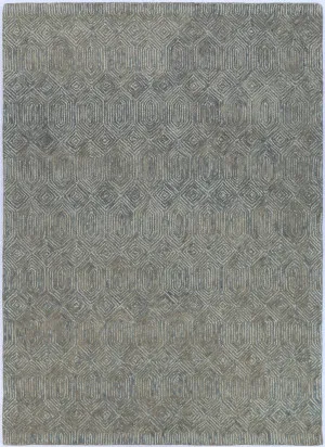 Posy Saha 08A Blue/Ash by Love That Homewares, a Contemporary Rugs for sale on Style Sourcebook