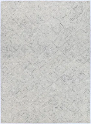 Posy Diamond 05A Grey Wool Rug by Love That Homewares, a Contemporary Rugs for sale on Style Sourcebook