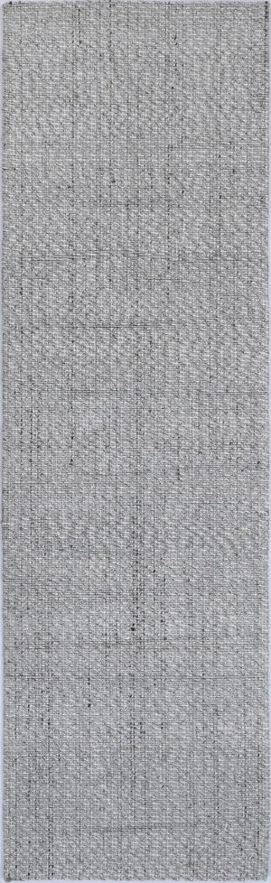 Ridges Grey Wool Hall Runner by Love That Homewares, a Contemporary Rugs for sale on Style Sourcebook