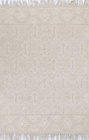 Diego Tribal Beige Wool Rug by Love That Homewares, a Contemporary Rugs for sale on Style Sourcebook