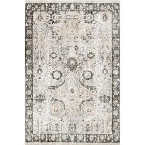 Zarina Garland Grey Rug by Love That Homewares, a Contemporary Rugs for sale on Style Sourcebook