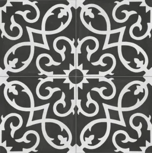 CONTRASTI FLORENCE ANTHRACITE 200X200 (TAP 7) by Amber, a Patterned Tiles for sale on Style Sourcebook