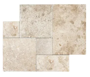 PANAMA LIMESTONE TUMBLED FPX30 by Amber, a Natural Stone Tiles for sale on Style Sourcebook