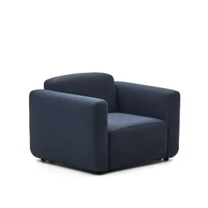 Neom modular armchair in blue by Kave Home, a Sofas for sale on Style Sourcebook