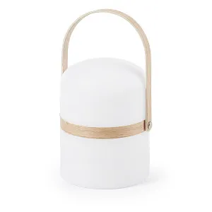 Ridley table lamp made of polyethylene and beech wood by Kave Home, a Table & Bedside Lamps for sale on Style Sourcebook