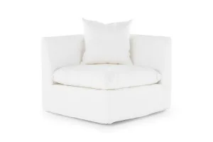 Santa Monica Modular Corner, White, by Lounge Lovers by Lounge Lovers, a Sofas for sale on Style Sourcebook