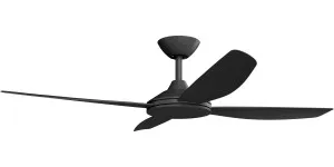 Calibo Vanga 52" DC Ceiling Fan with Remote Control Black by Calibo, a Ceiling Fans for sale on Style Sourcebook