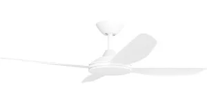 Calibo Vanga 48" DC Ceiling Fan with Remote Control White by Calibo, a Ceiling Fans for sale on Style Sourcebook