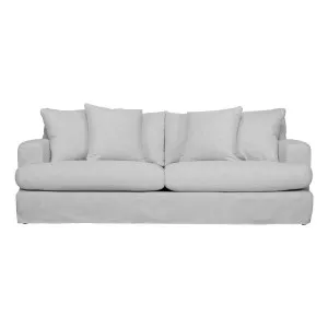 Harley 3 Seater Sofa in Stella Light Grey by OzDesignFurniture, a Sofas for sale on Style Sourcebook