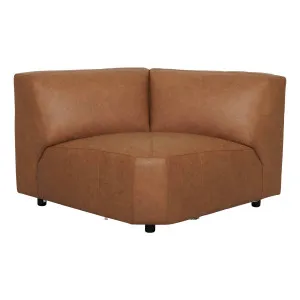 Harry Sofa Corner in Ultra Leather Light Brown by OzDesignFurniture, a Sofas for sale on Style Sourcebook